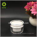 hot sale high quality 50g acrylic jar double wall plastic cream jar